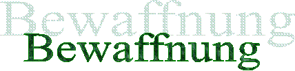 Bewaffnung